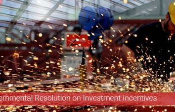 Governmental Resolution on Investment Incentives